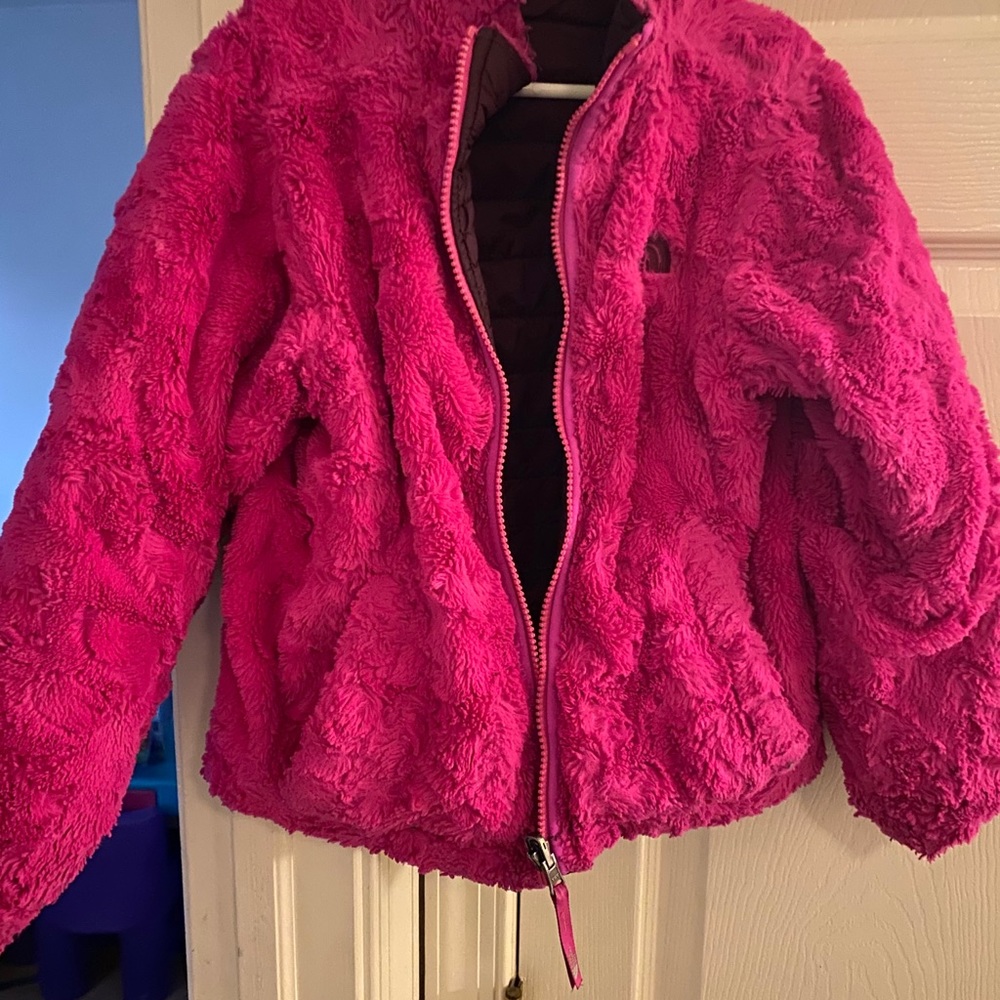 The North Face girls reversible jacket